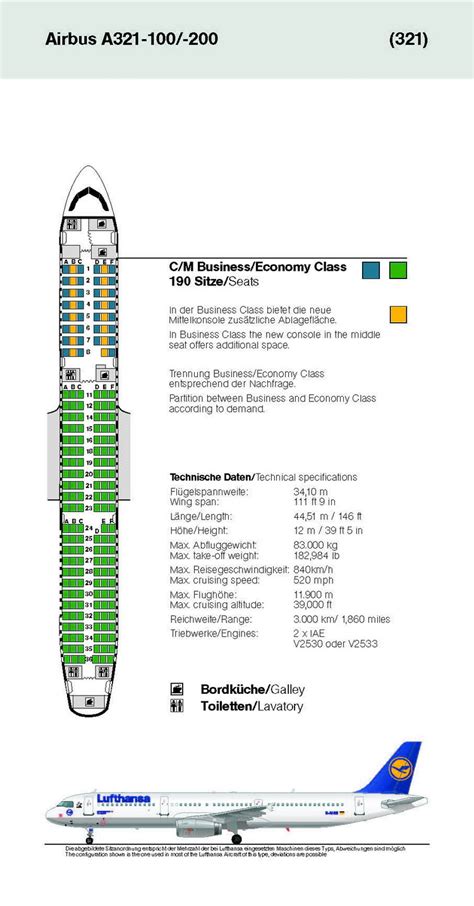 Lufthansa Seat Map A321 | Elcho Table