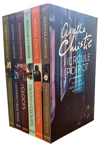 Agatha Christie Hercule Poirot Classic Mysteries 7 Books Collection Box ...