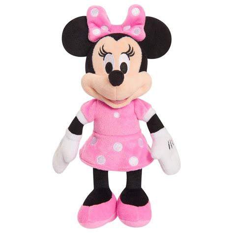 Disney Mickey & Minnie Mickey Mouse Clubhouse Bean Minnie in Pink Plush ...