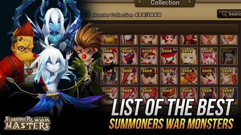 Best Summoners War Monsters Guide [Updated List] - SWMasters