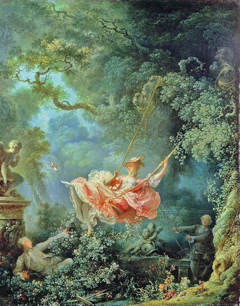 The Swing by Jean-Honoré Fragonard, oil on canvas, 1767 | Renaissance ...