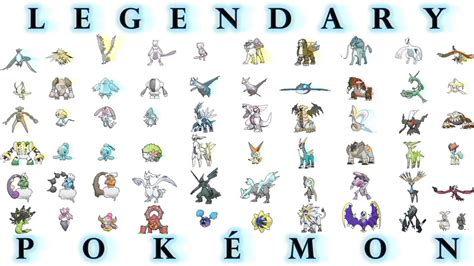 Water Type Legendary Pokemon Names - Goimages U