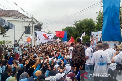 Ribuan orang pendukung Prabowo-Gibran senam "gemoy" bareng - ANTARA ...