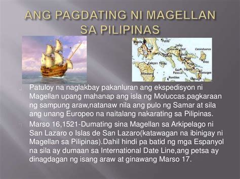 ang pagdating ni magellan sa Pilipinas