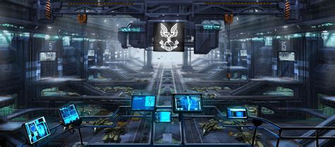 ArtStation - UNSC / Covenant Hangar Bays, Eddie Smith | Star wars the ...