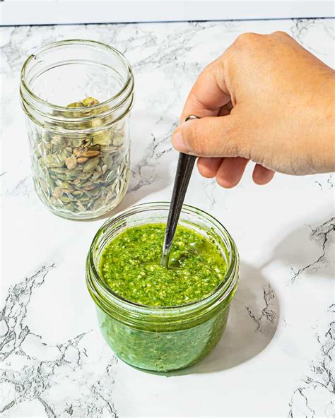 Wild Garlic Mustard Pesto