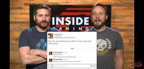 Kinda Funny was mentioned in the latest inside gaming : kindafunny