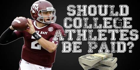 Should College Athletes Be Paid? - Studywatches.com