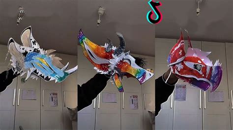 Dragon Puppet Crafts - Paper Dragon TikTok Compilation #2 in 2023 ...