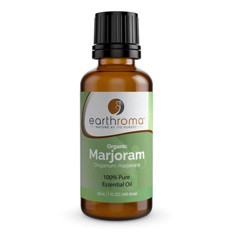 Organic Marjoram Essential Oil | Earthroma Essential Oils - 100% Pure