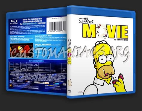 The Simpsons Movie blu-ray cover - DVD Covers & Labels by Customaniacs ...