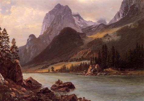 Rocky Mountain - Albert Bierstadt - WikiArt.org