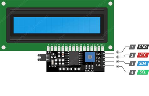 Pinout Of Lcd Display