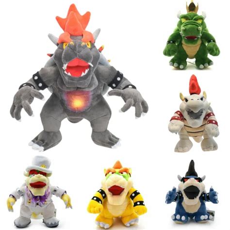 Mario Bros Bowser Plush Dry Bowser Plush Dark Bowser Plush | Hot Sex ...