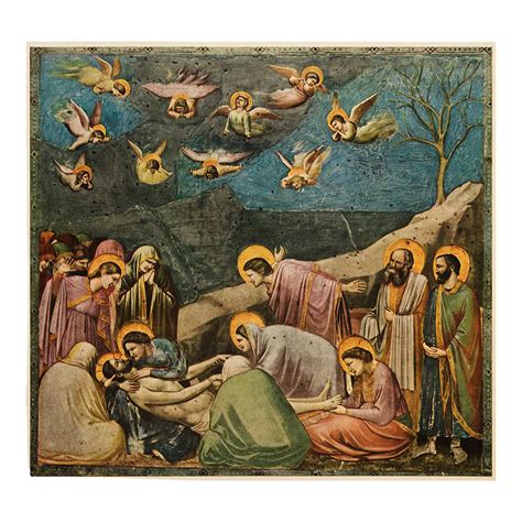 1953 After Giotto "The Lamentation Over Christ", Vintage First Edition ...