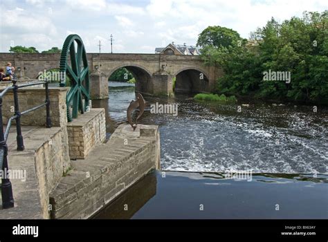 Wetherby Bridge, Wetherby, Yorkshire. UK Stock Photo - Alamy