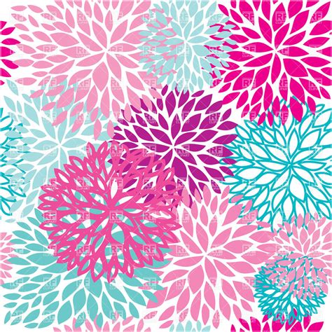 10 Floral Pattern Vector Free Download Images - Flower Vector Free ...