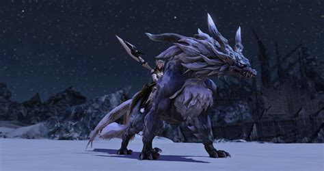 Fenrir mount ffxiv