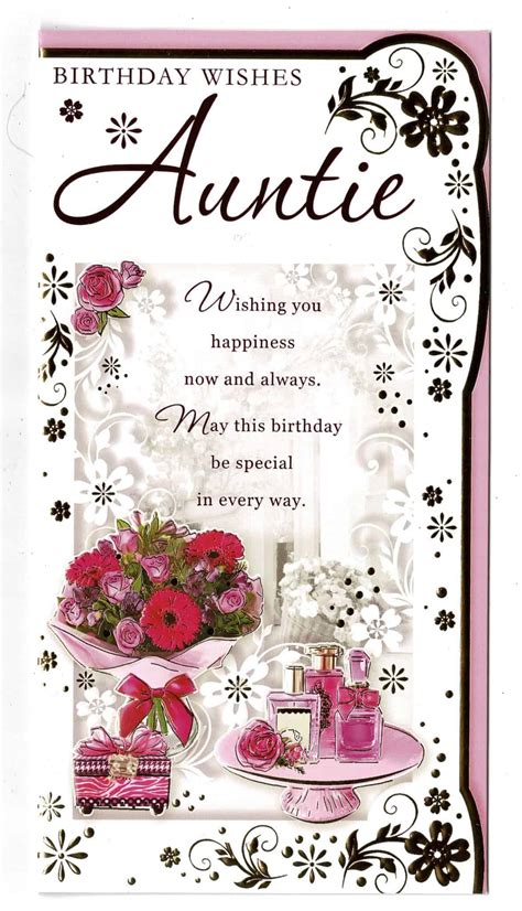 Auntie Birthday Card Uk | Card Birthday