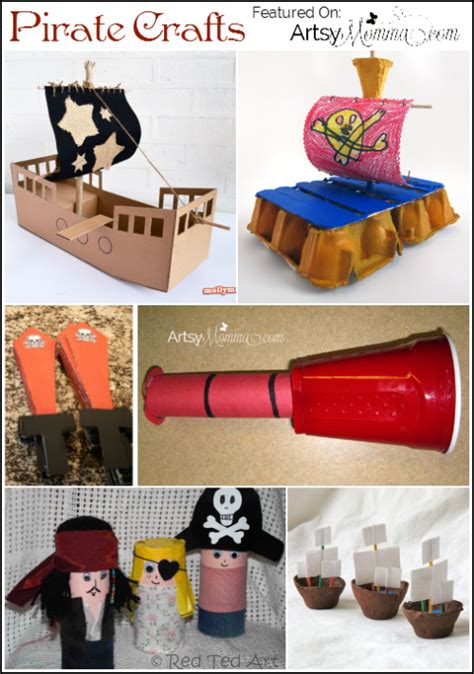 Talk Like a Pirate Day Crafts and Activities for Kids - Artsy Momma