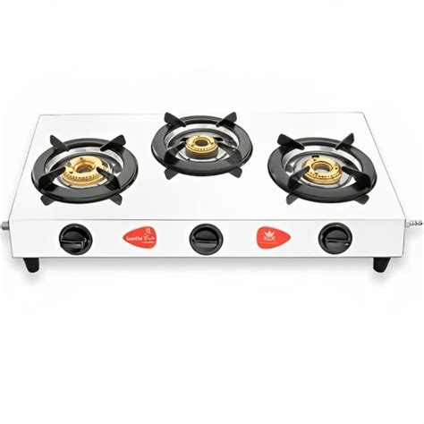 Anantha Cute – Stainless Steel Gas Stove (3 Burner) – VPP Bazzar