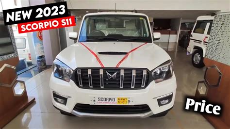 Scorpio New Model 2023 | Mahindra Scorpio S11 2023 Model | Price ...