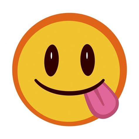 Silly Emoji With Tongue To The Side | Emoji Art Prints - Canvas On Demand®