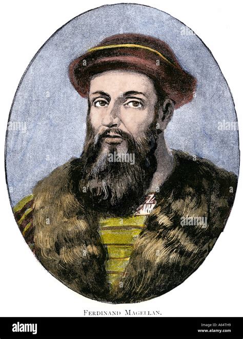 Portuguese explorer Ferdinand Magellan whose expedition first ...