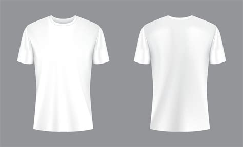 3D White T-shirt Mockup 20982072 Vector Art at Vecteezy