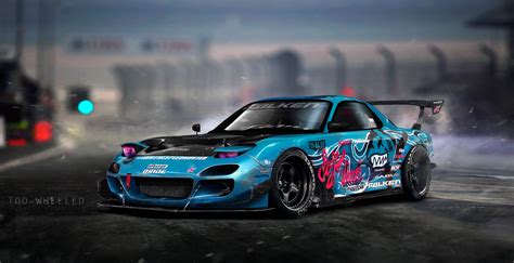 Jdm Car Wallpaper 4k Pc Hd Wallpaper Mazda Car Rx 7 Jdm Tuning | Images ...