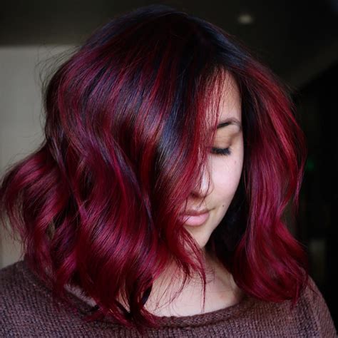 32 Cool Dark Red Hair Ideas to Take Straight to Your Stylist - Hairstylery