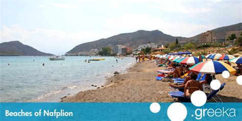 Best 2 Beaches in Nafplion, Greece - Greeka.com