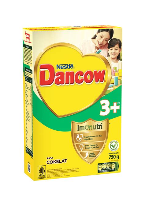 DANCOW 3 plus Imunutri Cokelat 750gr 750gr | DANCOW Parenting Center