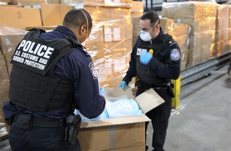 U.S. Customs officials struggling to prevent the overflow of ...