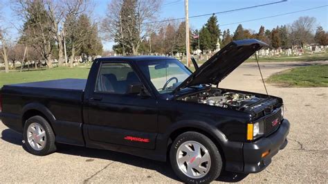 1991 GMC SYCLONE SONOMA S10 ONLY 7,000 MILES!!! 4.3L TURBO AWD STUNNING ...