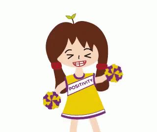 Cartoon Girl Cheering GIF | GIFDB.com