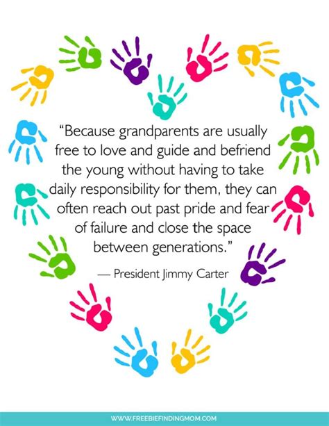 Free Printable Happy Grandparents' Day Quotes in English