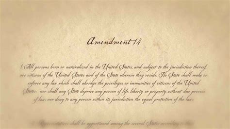 Citizenship and Privileges Clauses | Equality and the 14th Amendment ...