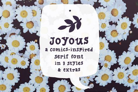 Joyous Comics Serif Font - Design Cuts