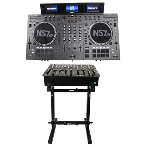 Numark NS7III Four Deck Serato DJ Controller + Serato DJ Software ...