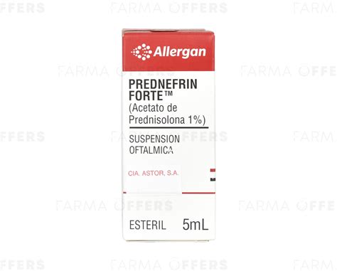 PREDNEFRIN FORTE SOLN OFTAL 1% 5ML x 1 | Farmaoffers