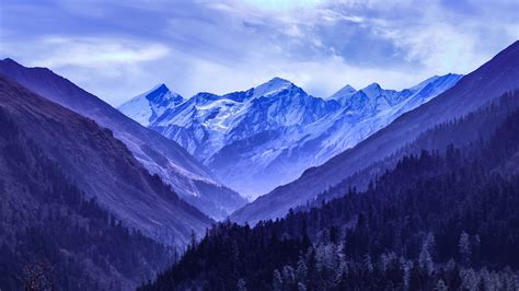 1920x1080 Snowy Blue Mountains 4k Laptop Full HD 1080P ,HD 4k ...