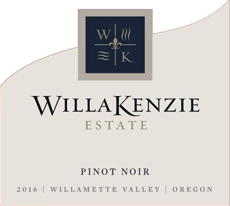 WillaKenzie Estate Willamette Valley Pinot Noir 2016 | Wine.com