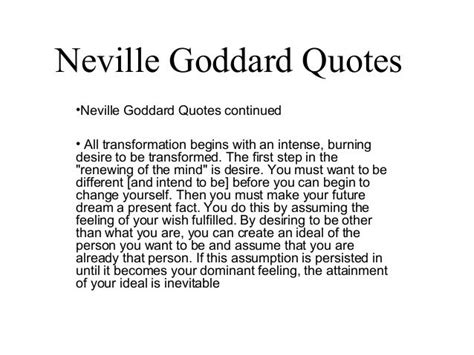 Neville Goddard Quotes