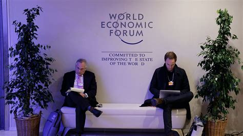 Davos free-trade champions fret over war, climate