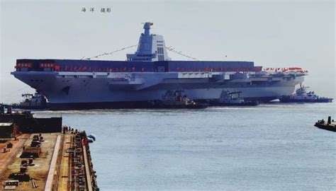 With the launch of Fujian, its new aircraft carrier, China puts ...