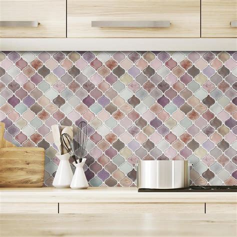 Adhesive Tile Backsplash, Stick Tile Backsplash, Wall Tiles, Wall Paper ...