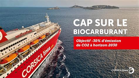 Biofuel for Corsica Linea