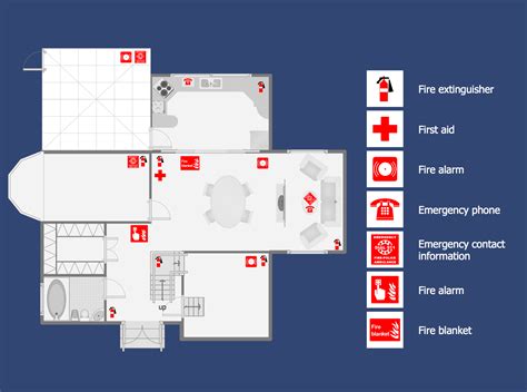 Fire Escape Plan Second Floor - floorplans.click