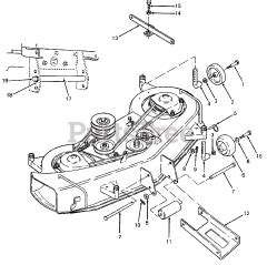 446 (190-446-100) - Cub Cadet 46" Mower Deck Parts Lookup with Diagrams ...